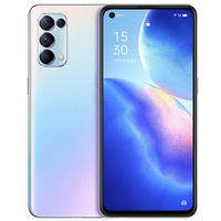 Oryginalny telefon komórkowy OPPO Reno5 K 5G 6.43 "8G + 128G Snapdragon 750G Android 11 64MP aparat 4300mAh 64W Super ładowarka Smartphone 5